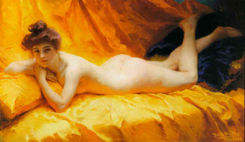 Daniel Hernandez Reclining Nude