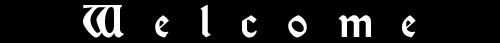 Welcome