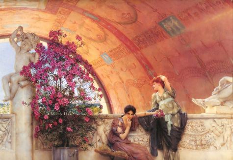 Unconscious Rivals,  Sir Lawrence Alma-Tadema, 1893