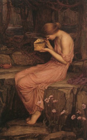 Waterhouse, Psyche Opening the Golden Box, 1903