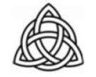 Celtic triangle complex symbol