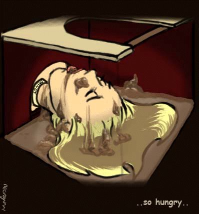 Necrogrrl, a friend of mine, drew this picture of Mindy for me.