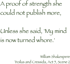 A proof of strength she